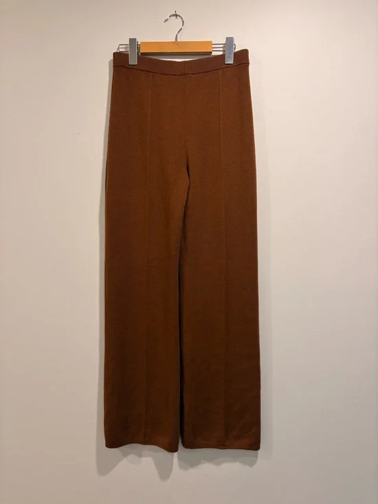 Sezane - Matthew 100% Merino wool pants - S - Hazelnut colour - Picture 5 of 10